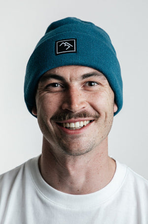 
                  
                    Load image into Gallery viewer, Marine Blue Snowboard Beanie
                  
                