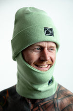 Green Snowboard Beanie