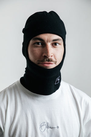 
                  
                    Load image into Gallery viewer, Black snowboard balaclava
                  
                