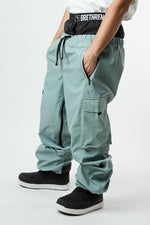 Pastel Green waterproof Snowpants