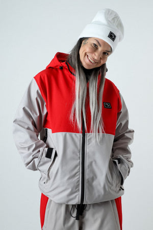 
                  
                    Load image into Gallery viewer, Red Snowboard Jacket
                  
                
