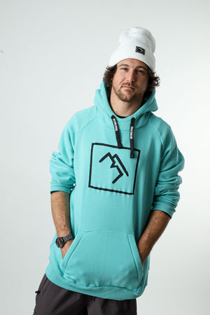
                  
                    Load image into Gallery viewer, Mint Snowboard Hoodie
                  
                