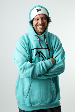 
                  
                    Load image into Gallery viewer, Mint Snowboard Hoodie
                  
                