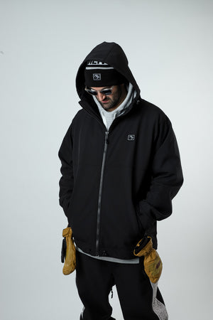 
                  
                    Load image into Gallery viewer, Black Ski Jacket
                  
                