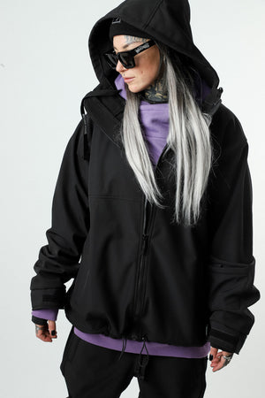 
                  
                    Load image into Gallery viewer, Black Ski Jacket
                  
                