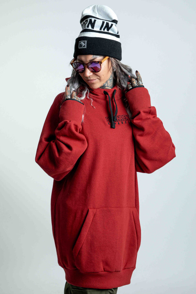 
                  
                    Load image into Gallery viewer, M.G. Snowboard Hoodie - Malbec
                  
                