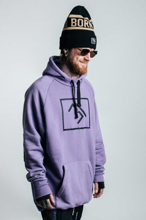 
                  
                    Load image into Gallery viewer, Purple Snowboard Hoodie
                  
                