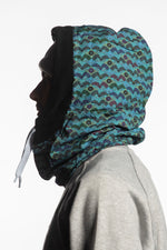 Blue Snowboard Hood