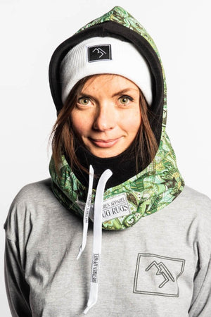 
                  
                    Load image into Gallery viewer, Green snowboard facemask
                  
                