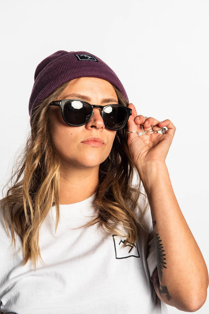 
                  
                    Load image into Gallery viewer, Beanie - Purple - brethrenapparel
                  
                