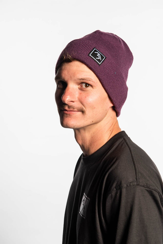 Beanie - Purple - brethrenapparel