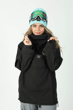 Black snowboard jacket