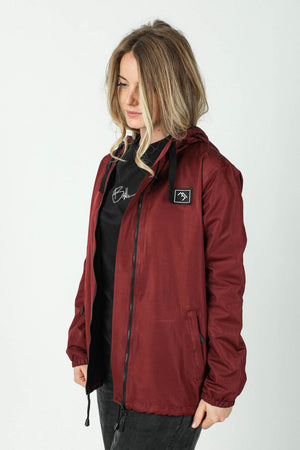 
                  
                    Load image into Gallery viewer, Maroon snowboard coach jacket
                  
                