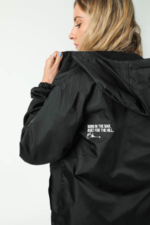 
                  
                    Load image into Gallery viewer, black snowboard coach jacket
                  
                