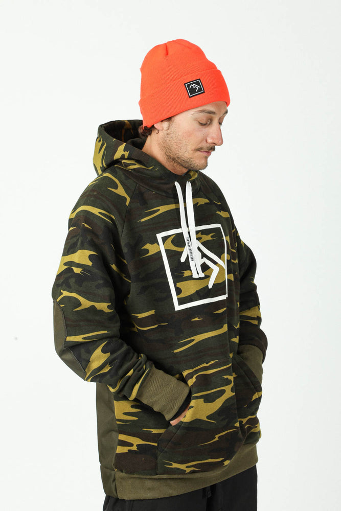 camo snowboard hoodie