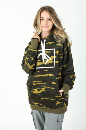 
                  
                    Load image into Gallery viewer, camo snowboard hoodie
                  
                