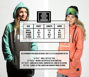 
                  
                    Load image into Gallery viewer, Ladies Shredduh 2.0 Snowboard Hoodie - Horizon
                  
                