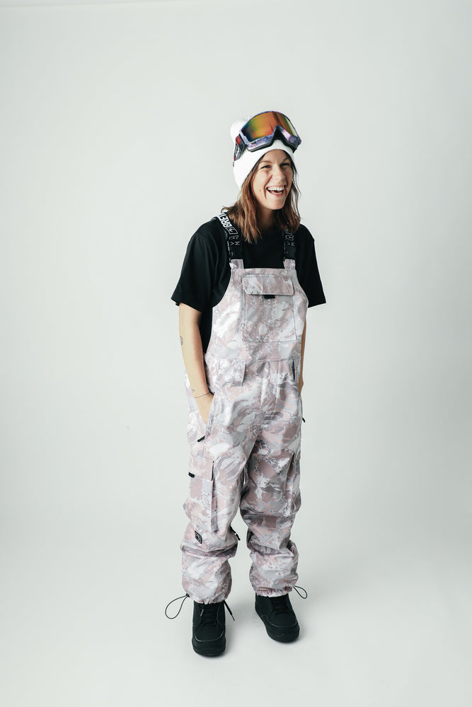 
                  
                    Load image into Gallery viewer, Softshell Bib Pants - Indahouse Camo
                  
                