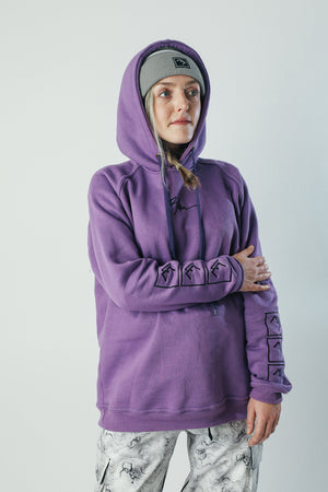 
                  
                    Load image into Gallery viewer, Stacked Hoodie - Purple
                  
                